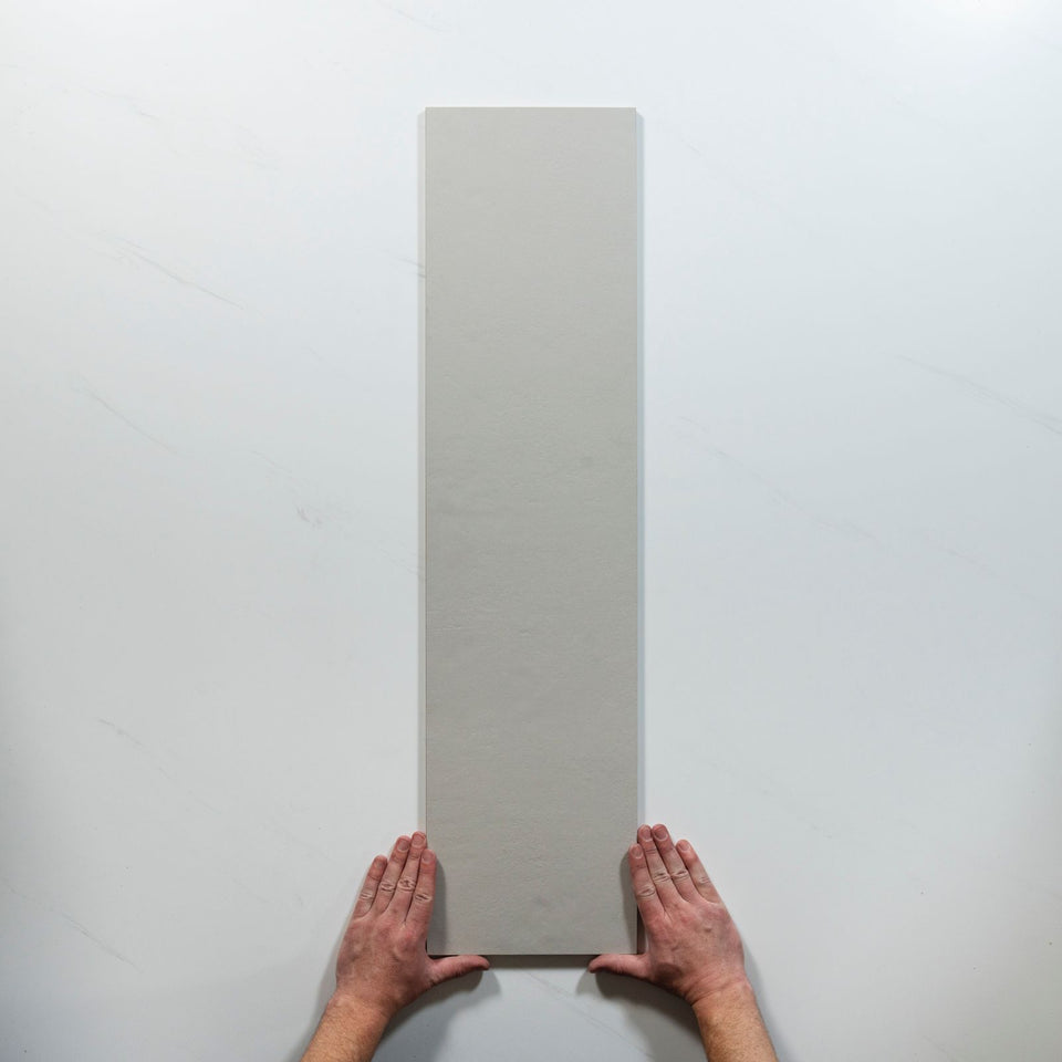 Plastra Smooth Clay Matte Porcelain Tile 22.5 x 900mm