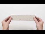 Tumbled Natural Beige Travertine Subway Tile 50mm x 200mm