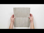 Valerie Silver Porcelain Finger Mosaics P5 392 x 295mm sheets