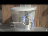 Caroma Urbane II Invisi Series II Wall Faced Bidet Suite