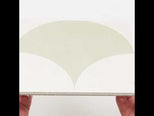 Meander Green Fish Scale Porcelain Tile P3 200 x 200mm