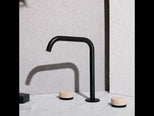 Nero Serenity Bath/Kitchen Set Edge Spout Matte Black