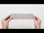 Tumbled Natural Grey Woodstone Subway Tile 50mm x 200mm