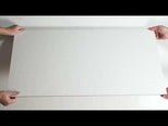 Plastra Linea White Matte Porcelain Tile 450 x 900mm