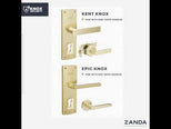 Zanda Kent Knox Multi Function Entrance Set Matte Black