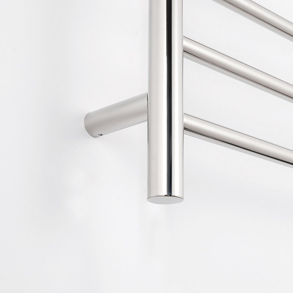 Radiant Round 10 Bar Heated Towel Ladder 430 x 1100 Polished