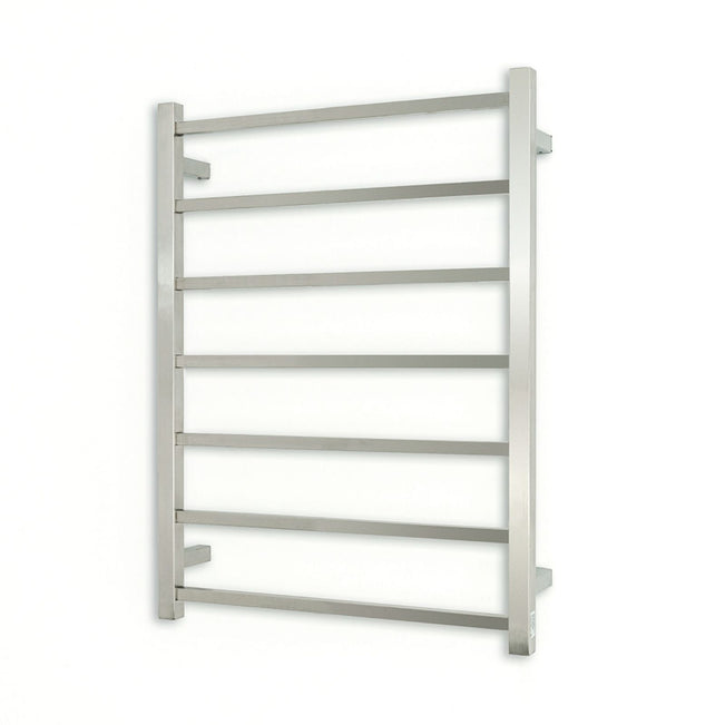 Radiant Heated Square Ladder 600 X 800mm Brushed Satin BRU-STR01 - The Blue Space