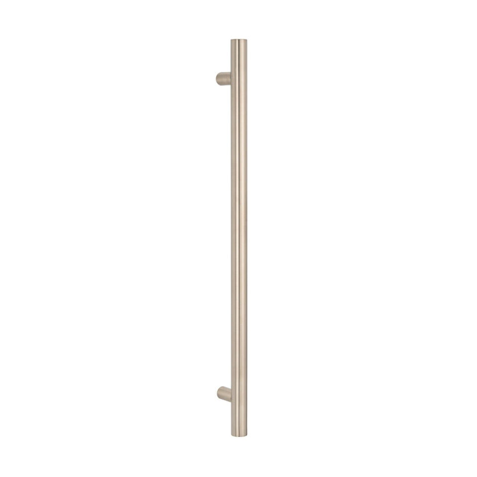 Radiant Vertical Towel Rail 40 x 950mm Brushed Nickel