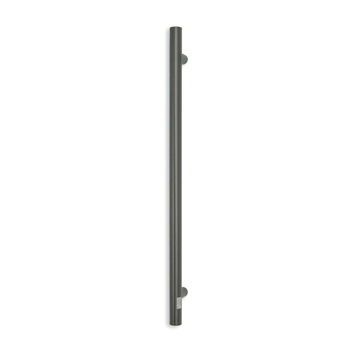 Radiant Heated Vertical towel rail 40 x 950mm Gun Metal grey GMG-VTR-950 - The Blue Space
