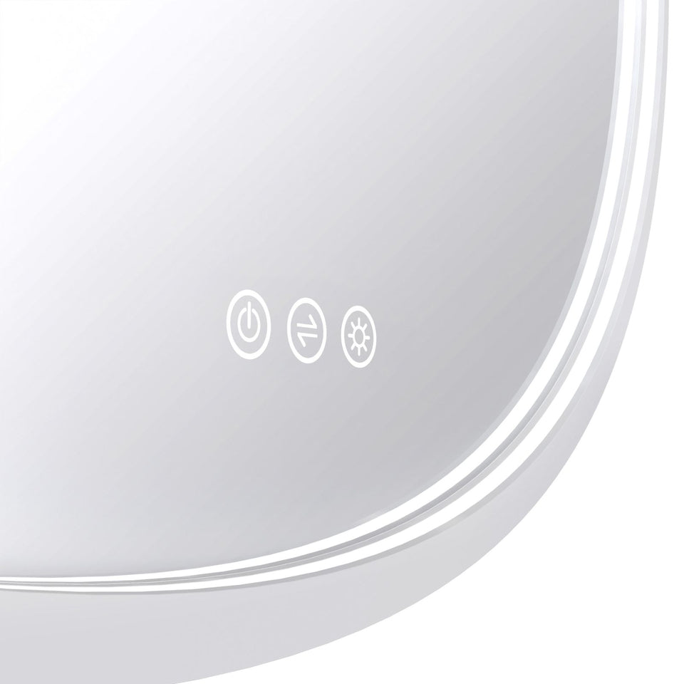 Radiant Olek LED Mirror 600mm - 900mm - White