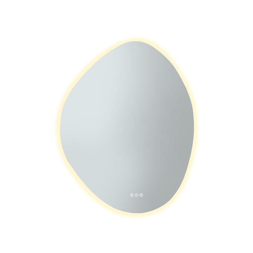 Radiant Pebl Frameless LED Mirror