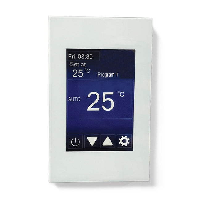 Radiant Premium UNIVERSAL Touch Screen Timer White -Vertical or Horizontal Orientation