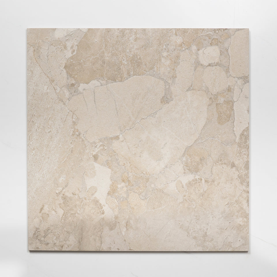 Roccia Beige Lappato Porcelain Tile P4 600 x 600mm