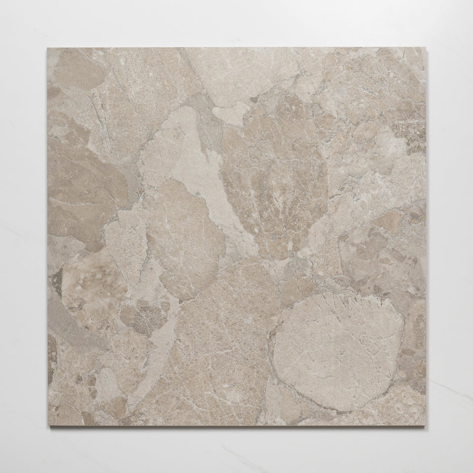 Roccia Greige Lappato Porcelain Tile P4 600 x 600mm