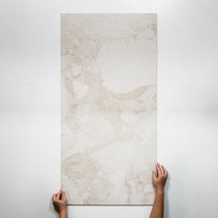 Roccia White Lappato Porcelain Tile P4 600 x 1200mm