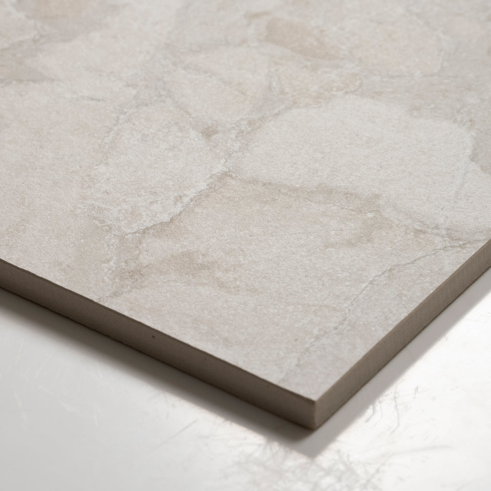 Roccia White Lappato Porcelain Tile P4 600 x 600mm