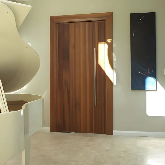Zanda Round Profile Pull Handles 1200mm Stainless Steel