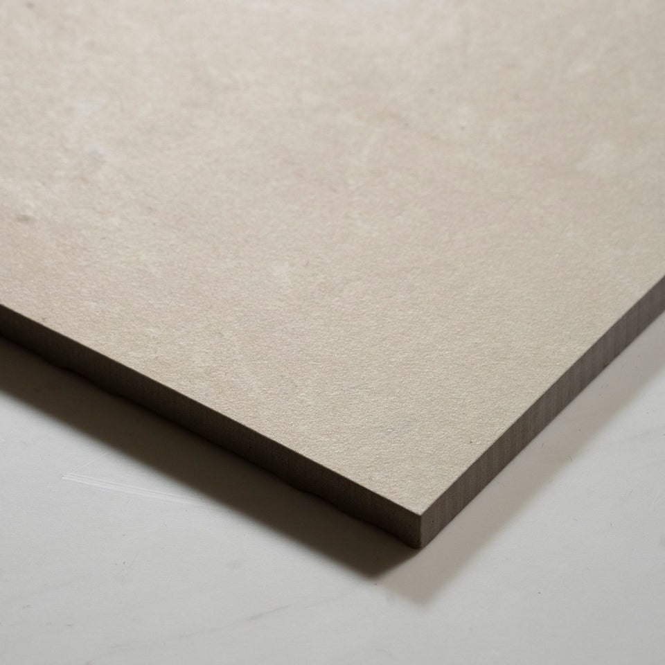 Sereno Ivory Marble Grain Honed Porcelain Tile 600 x 600mm