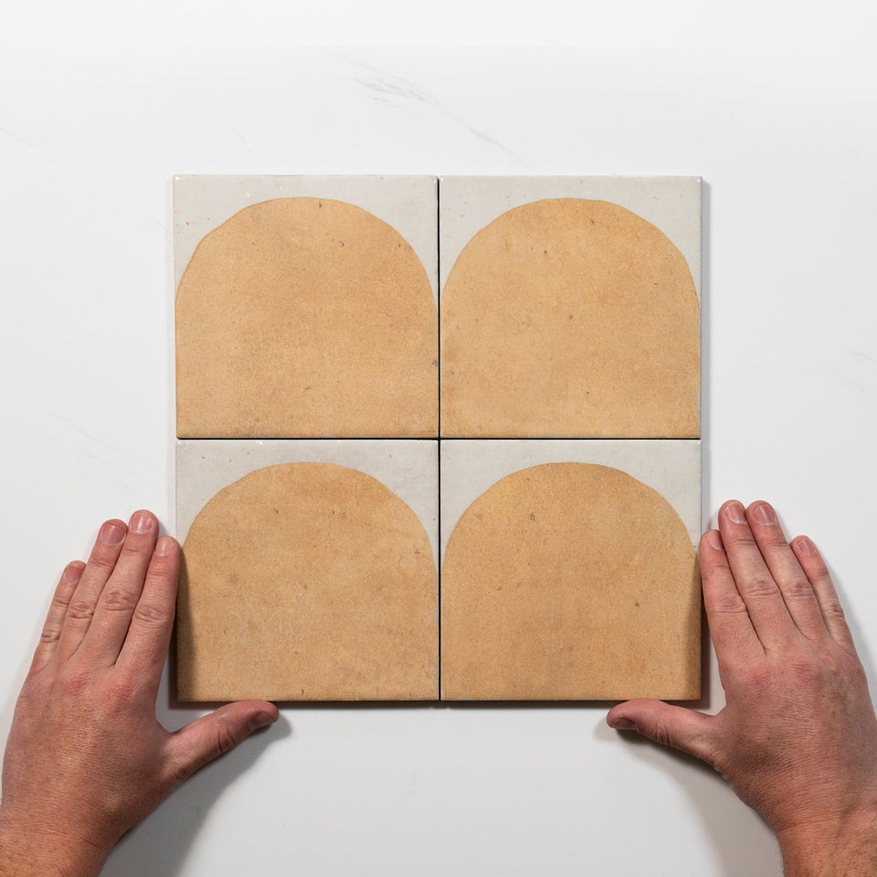 Soluna Arc Cotto Porcelain Tile 150 x 150mm