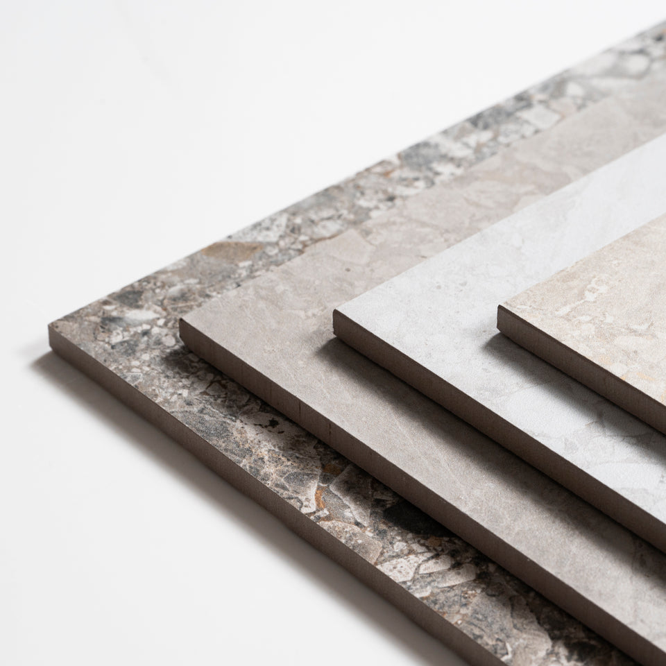 Southside Beige Terrazzo External Porcelain Tile P5 600mm x 600mm
