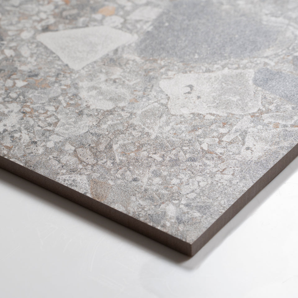 Southside Natural Terrazzo Matte Porcelain Tile P3 600mm x 600mm