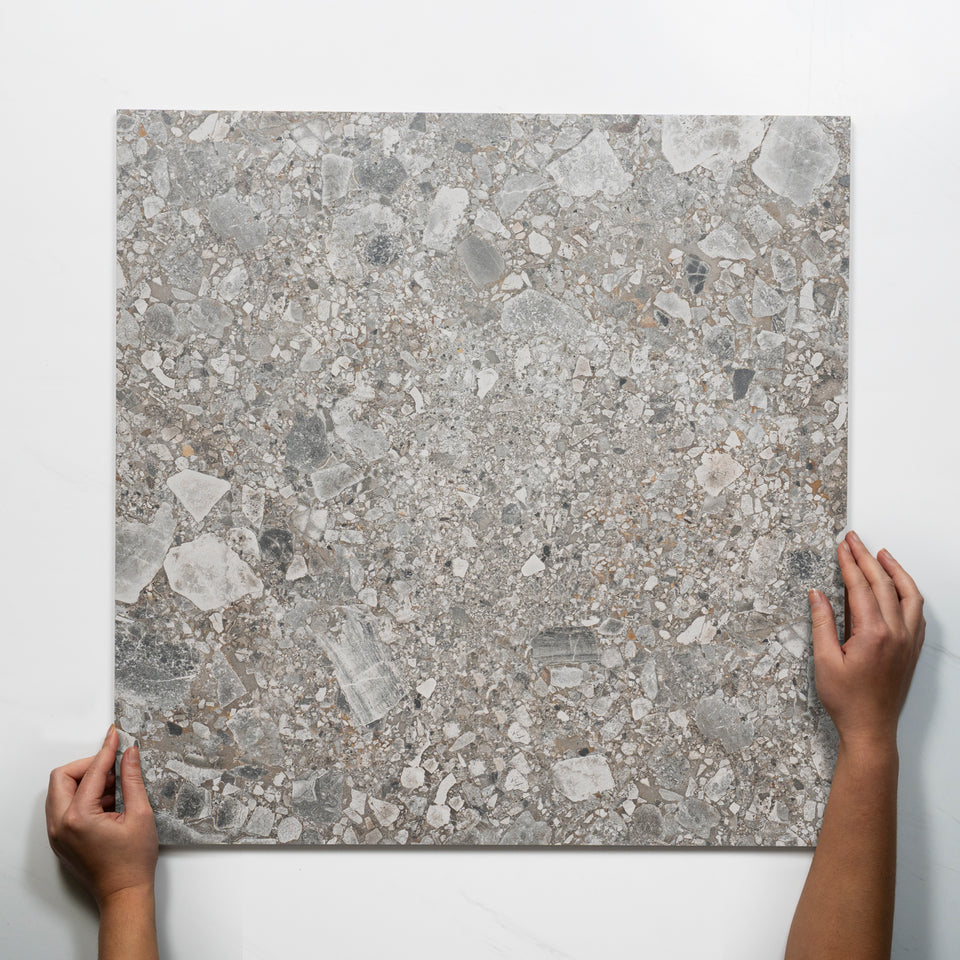 Southside Natural Terrazzo Matte Porcelain Tile P3 600mm x 600mm