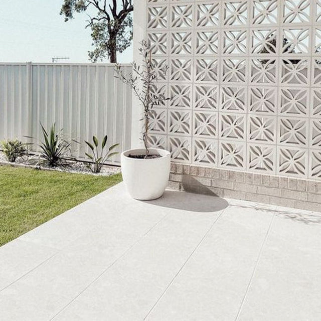 Southside White Terrazzo Matt P3 Porcelain Tile 300x300mm