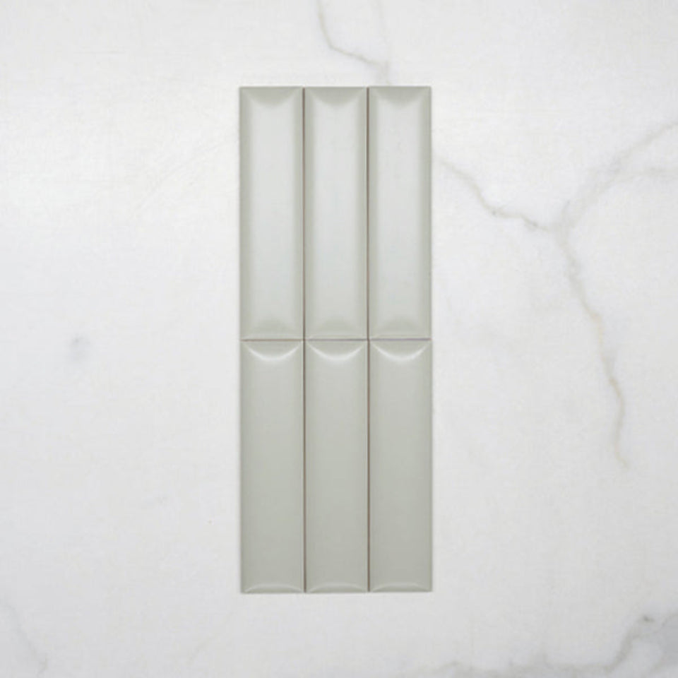 Sunset Sage Avocado Satin Dune Ceramic Tile 50x200mm