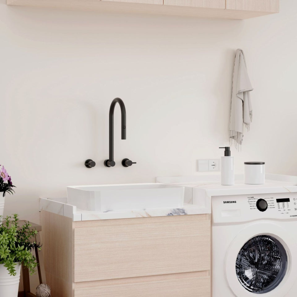 Suprema Wall Top Assembly - Matt Black