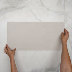 Taupe Olivia Decor Tile 300 x 600 x 10mm Italian Porcelain