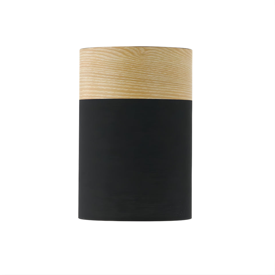 Telbix Akira Batten Fix Ceiling Light Black Oak