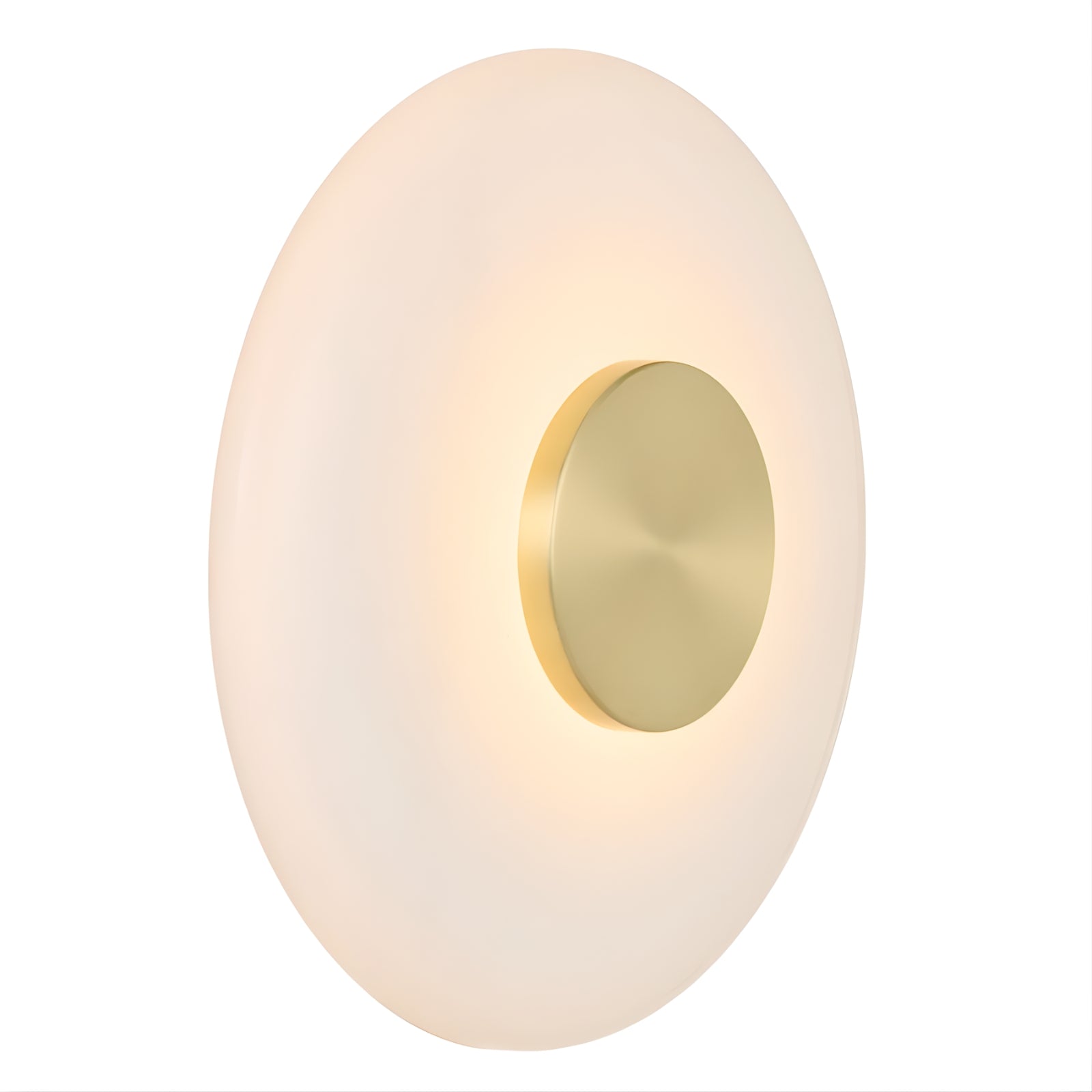 Telbix Amity Wall Light Opal AMITYWB25-BRSOP - The Blue Space