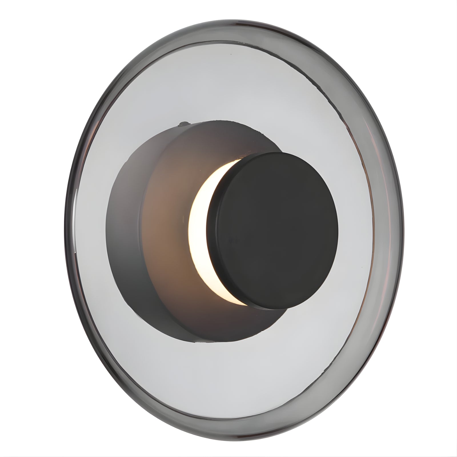 Telbix Amity Wall Light Smoke  AMITYWB25-BKSM - The Blue Space