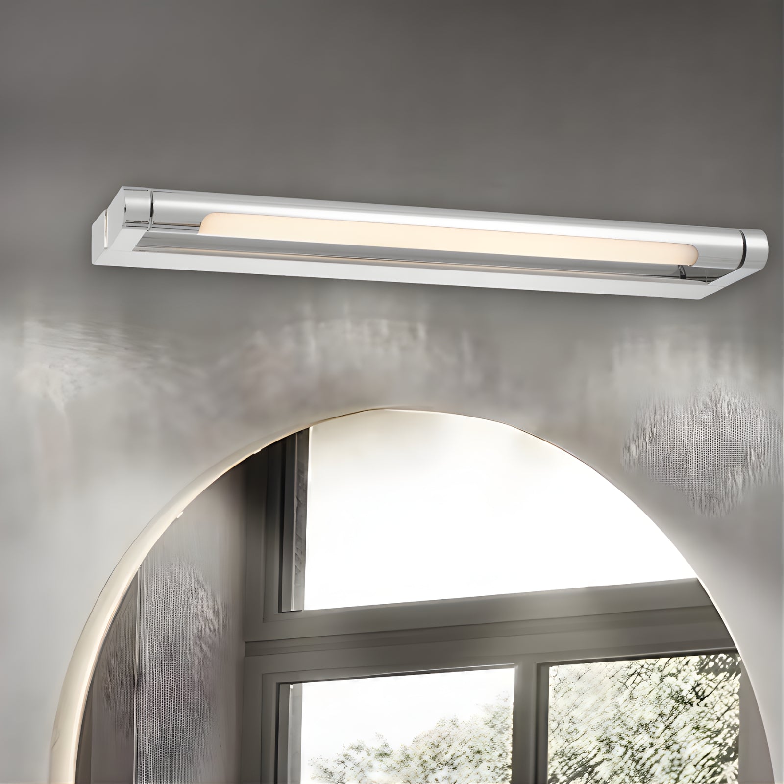 Lifestyle Telbix Arvin 40 Vanity Wall Light Chrome  ARVINWB40-CH3C - The Blue Space