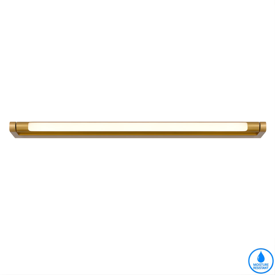 Telbix Arvin 60 Vanity Wall Light Antique Gold