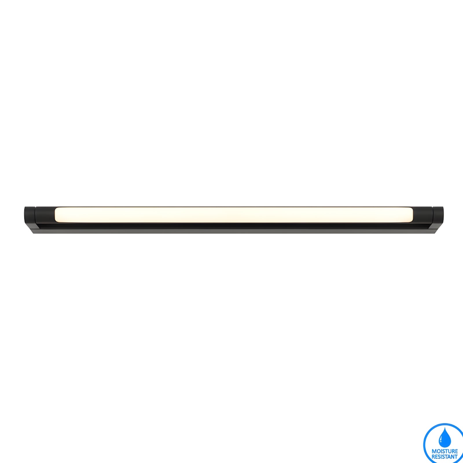 Telbix Arvin 60 Vanity Wall Light Black  ARVINWB60-BK3C - The Blue Space