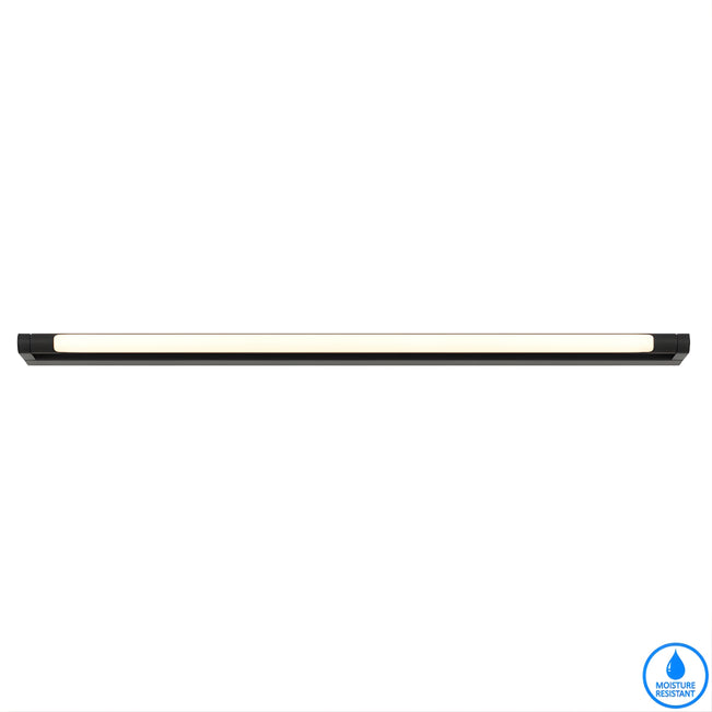 Telbix Arvin 80 Vanity Wall Light Black  ARVINWB80-BK3C - The Blue Space