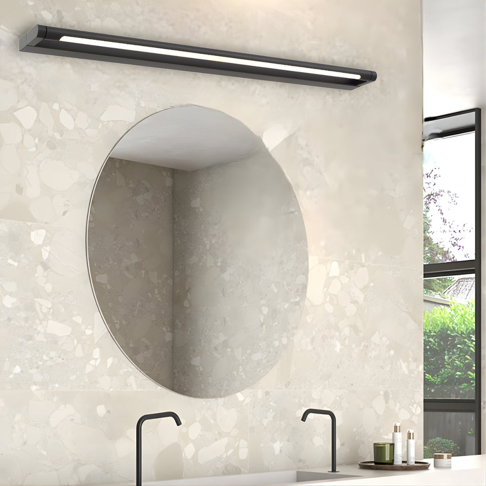 Telbix Arvin 80 Vanity Wall Light Black