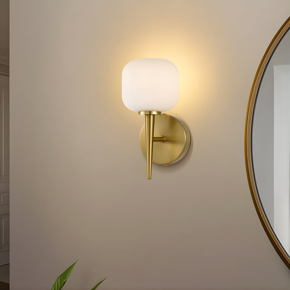 Telbix Bobo 1 Wall Light Antique Gold