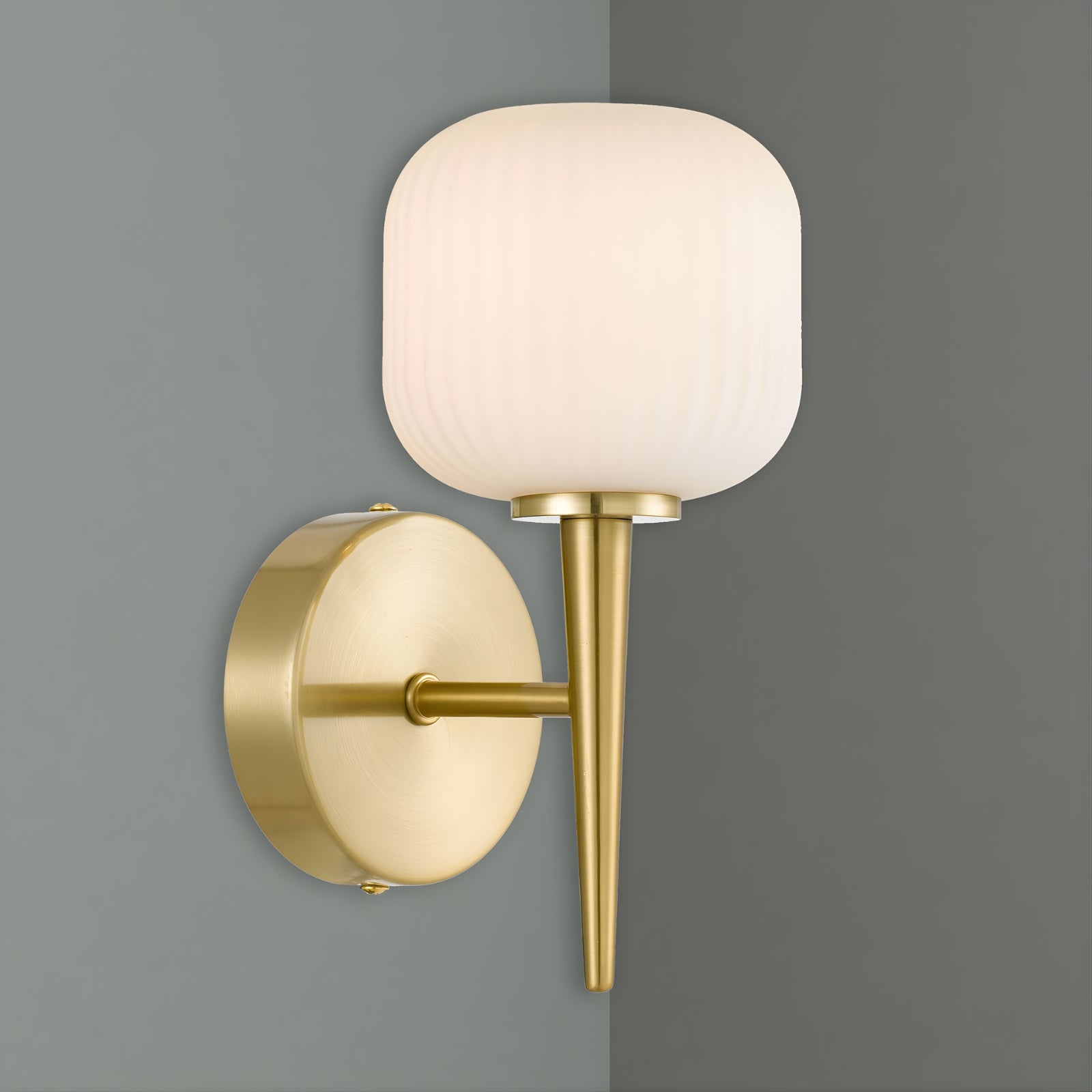 Wall Telbix Bobo 1 Wall Light Antique Gold  BOBOWB1-AGOM - The Blue Space