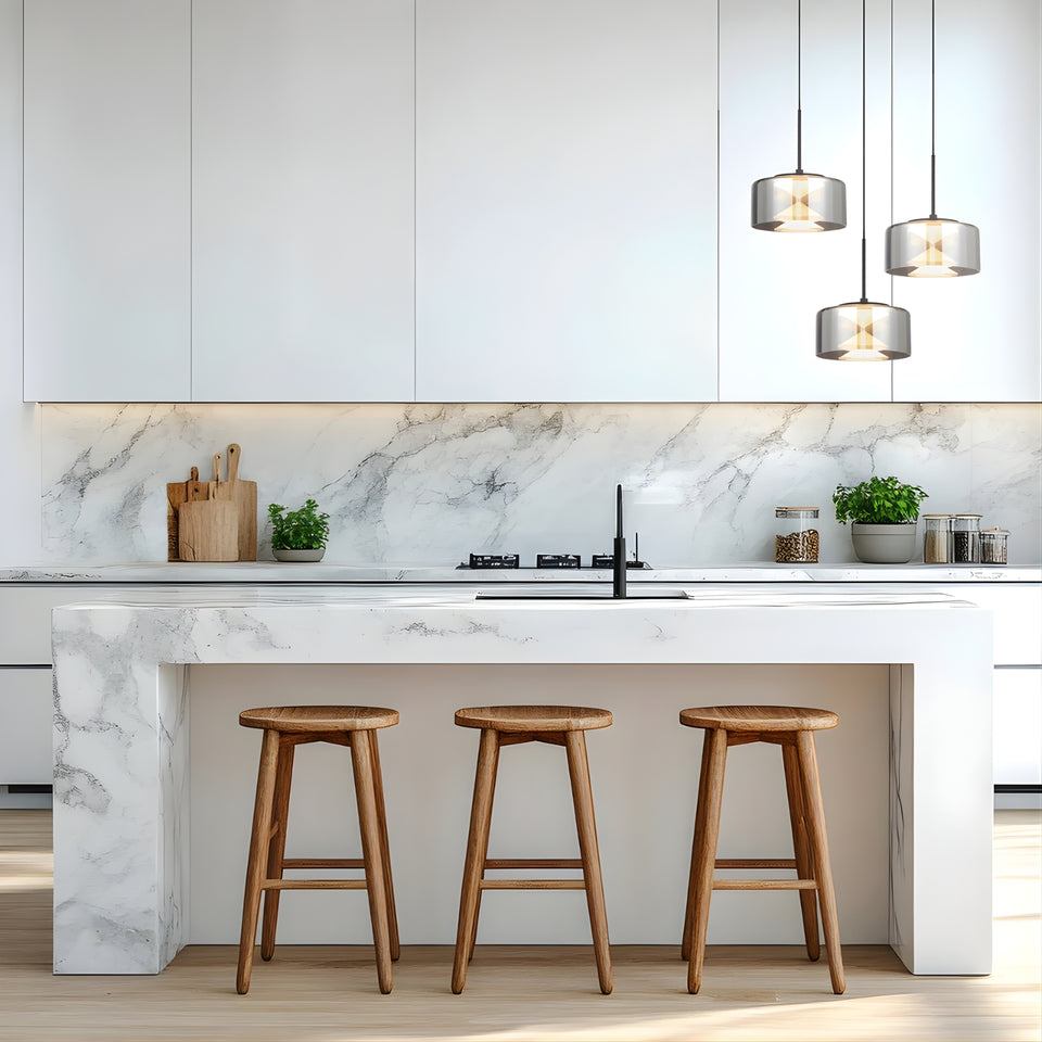 Telbix Cedro 1 Pendant Light Black