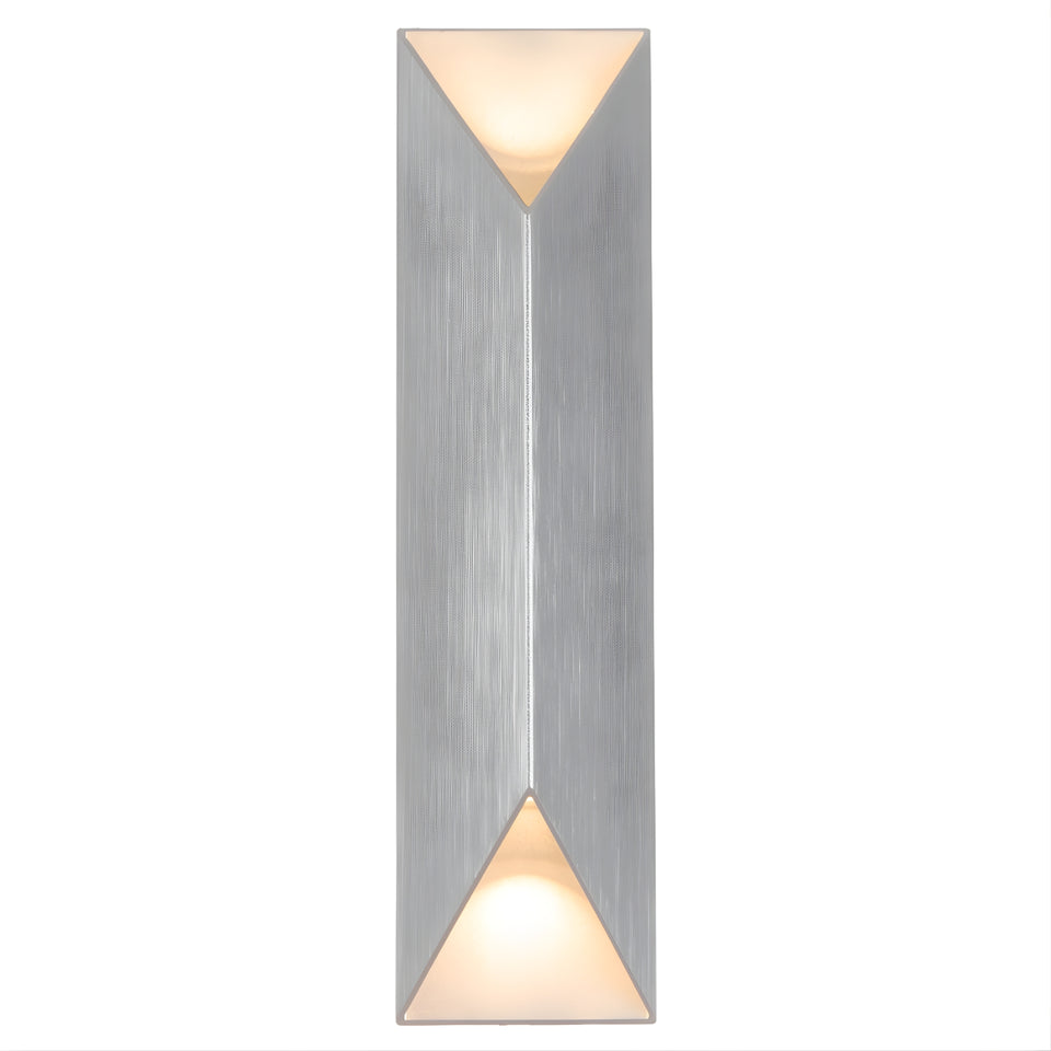 Telbix Chaska Wall Light Silver