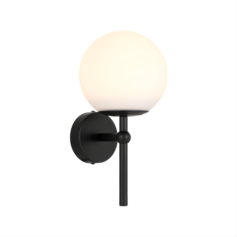 Telbix Eterna 1 Wall Light Black Opal Matte