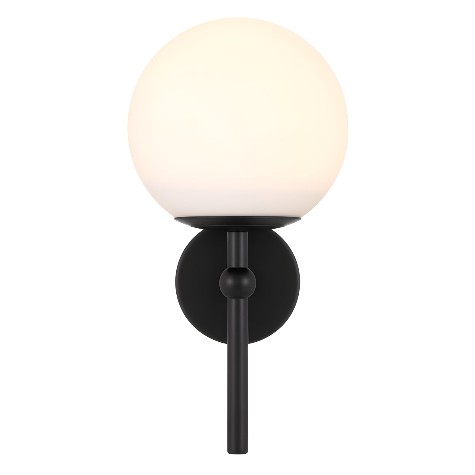 Front Telbix Eterna 1 Wall Light Black Opal Matte  ETERNAWB1-BKOP - The Blue Space