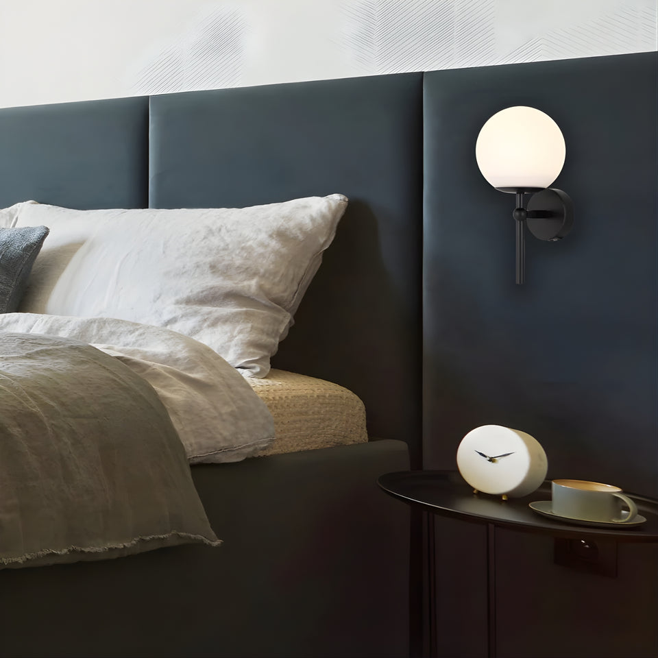 Telbix Eterna 1 Wall Light Black Opal Matte