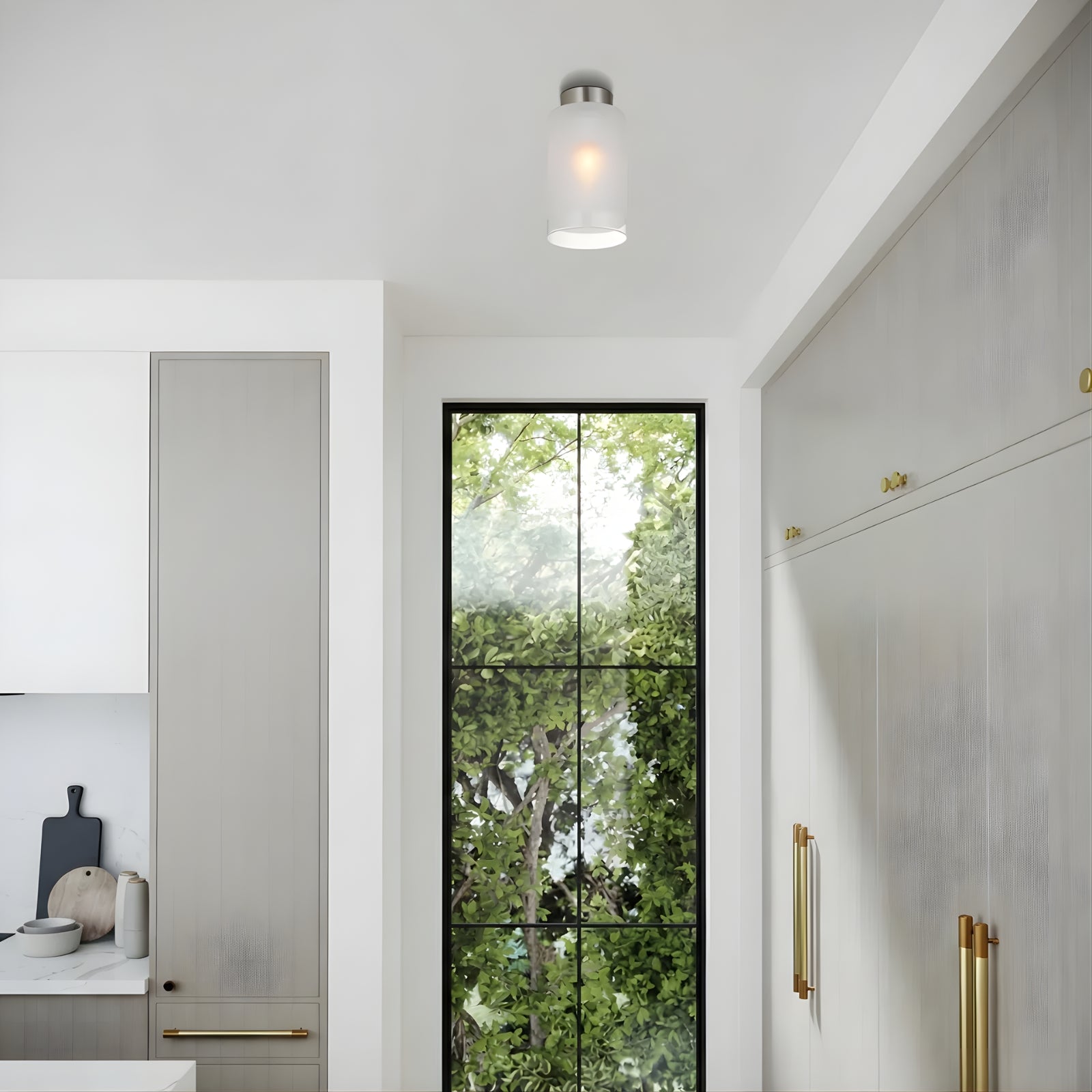 Lifestyle Telbix Fila Batten Fix Ceiling Light Nickel  FILABF-FRNK - The Blue Space