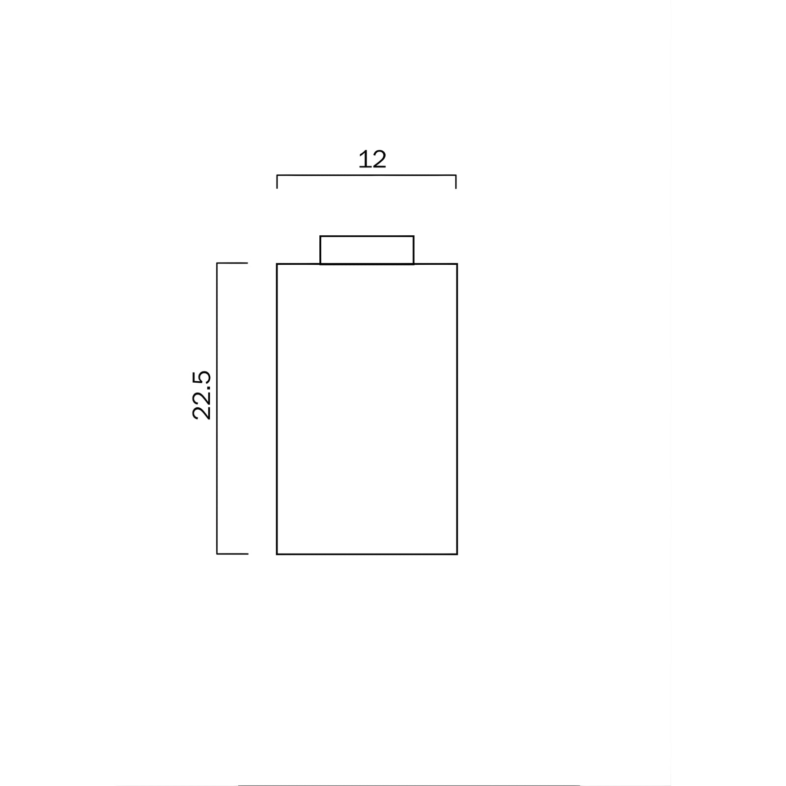 Line Drawing Telbix Fila Batten Fix Ceiling Light Nickel  FILABF-FRNK - The Blue Space