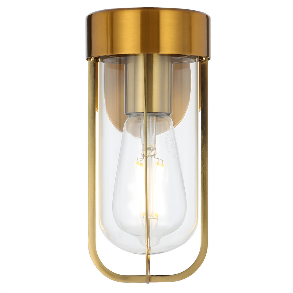 Telbix Fonseca Wall Light Antique Gold