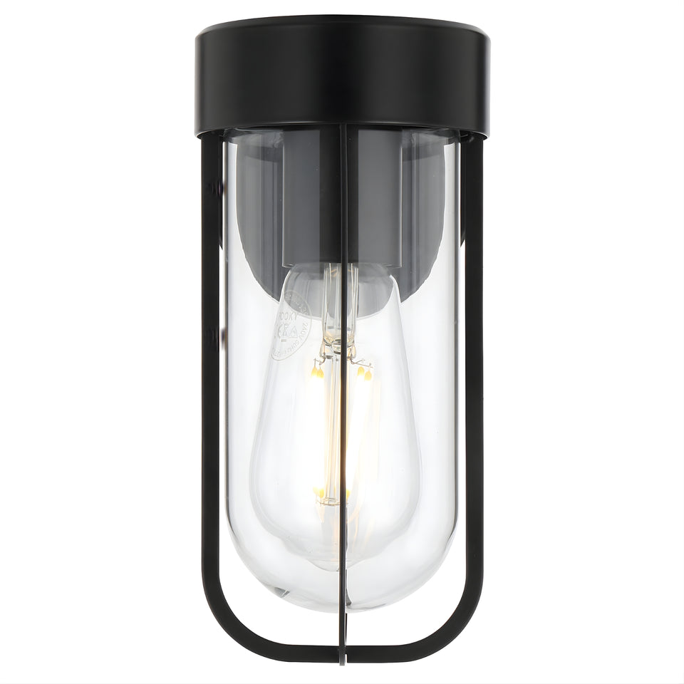 Telbix Fonseca Wall Light Black