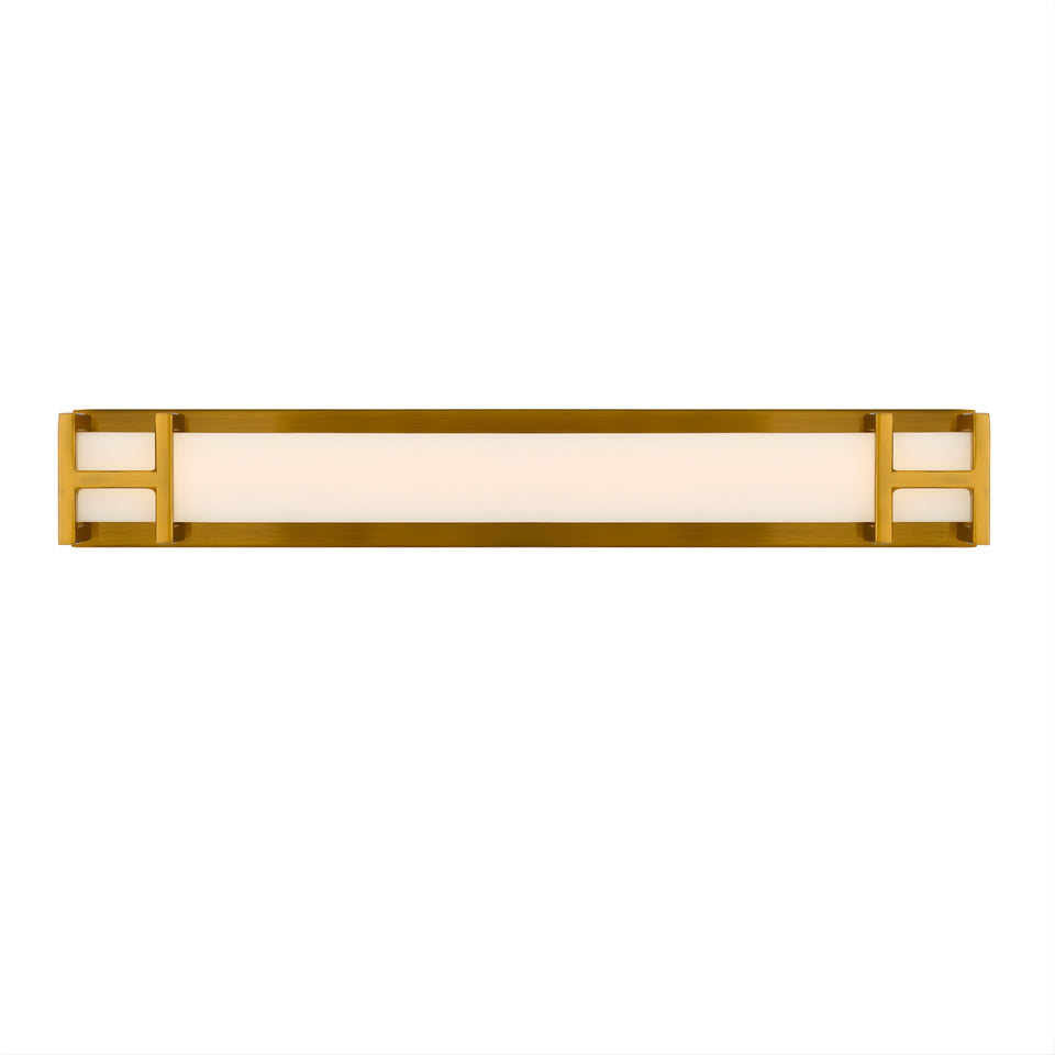 Telbix Gilson 40 Vanity Wall Light Antique Gold